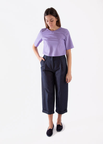 A-LINE CROPPED TOP